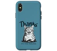 Gatito traumatizado por Trauma de Gato Carcasa para iPhone X/XS