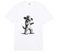 Gatito Vaquero Bailando Divertido Lindo Amante de los Gatos Comfort Colors Adult Heavyweight T-Shirt