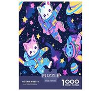 Gatitos Felices Lindos Puzzles Imposible,desafío for Adults Juego EduGatoivo 1000 Piezas Obra De Arte De Juego De para Adultos Y Niños A Partir De 12 Años 70x50cm/1000pcs