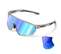 gatmove Gafas Fotocromáticas Ciclismo, UV400 Lente Transparente, Montura TR90 Ultraligera 30g, Gafas Fotocromaticas para Ciclismo y Running Incluye Braga y Funda (Unisex Hombre Mujer)