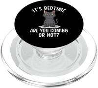 Gato a la Hora de acostarse ¿Vienes o no Eres Amante de PopSockets PopGrip para MagSafe