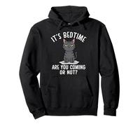 Gato a la Hora de acostarse ¿Vienes o no Eres Amante de Sudadera con Capucha