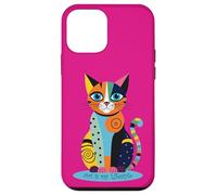Gato abstracto - ART IS MY LIFESTYLE 1 - Diversión para fans Carcasa para iPhone 12 mini