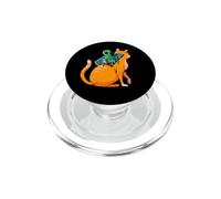 Gato Alien - Divertido Marciano Operando Lindo Robot Kitty - TFS PopSockets PopGrip para MagSafe