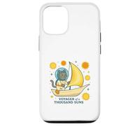 Gato Astral navegando a través de Soles Carcasa para iPhone 12/12 Pro