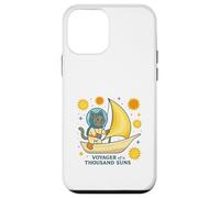 Gato Astral navegando a través de Soles Carcasa para iPhone 12 Mini