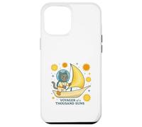 Gato Astral navegando a través de Soles Carcasa para iPhone 12 Pro MAX