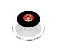 Gato Astronauta japonés de los años 50 Retro Espacial Gatito estética PopSockets PopGrip para MagSafe
