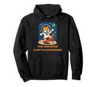 Gato Astronauta Skate Cósmico The Universe Is My Playground Sudadera con Capucha