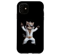 Gato Bailando Pop: el Icono de la música Rock y la Cultura Pop Carcasa para iPhone 11