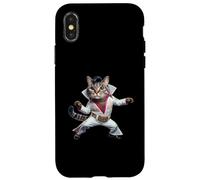 Gato Bailando Pop: el Icono de la música Rock y la Cultura Pop Carcasa para iPhone X/XS