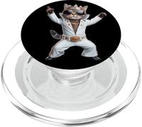 Gato Bailando Pop: el Icono de la música Rock y la Cultura Pop PopSockets PopGrip para MagSafe