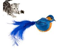 Gato Bird Toy Flapping, Flapping Wings Chirping Bird, Realistic Bird Cat Toy, Automatic, Super Soft, Interactive Flying Bird Toy for Indoor Cats, Ejercicio, , Entertainment for Cats, Bird Toy