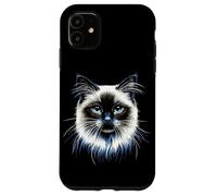Gato Birmano Sagrado de Birmania Dulce Gatos Carcasa para iPhone 11