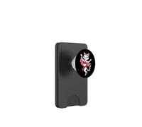 Gato blanco, bailarina, danza del vientre, mamá, mujeres, niñas y niños PopSockets PopWallet para MagSafe