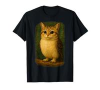 Gato Búho Meowl Meme Divertido Maldito Internet Trendy Meme Camiseta