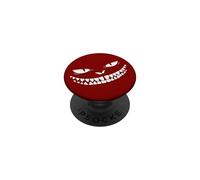 Gato Cheshire Inspirado Brillante Sonrisa Estética Oscuridad Sonrisa PopSockets PopGrip Adhesivo