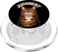 Gato con Juicio PopSockets PopGrip para MagSafe