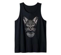 Gato con Ruth Bader Ginsburg Collar RBG Camiseta sin Mangas
