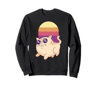 Gato con Sombras - Gato Divertido Sudadera