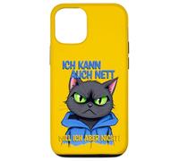 Gato con una presión ocular gruñona - ich kann auch nett 1 Carcasa para iPhone 12/12 Pro