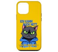 Gato con una presión ocular gruñona - ich kann auch nett 1 Carcasa para iPhone 12 mini