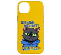 Gato con una presión ocular gruñona - ich kann auch nett 1 Carcasa para iPhone 14 Plus