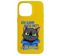 Gato con una presión ocular gruñona - ich kann auch nett 1 Carcasa para iPhone 14 Pro Max
