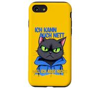 Gato con una presión ocular gruñona - ich kann auch nett 1 Carcasa para iPhone SE (2020) / 7 / 8