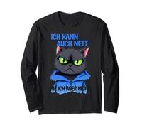 Gato con una presión ocular gruñona - ich kann auch nett 1 Manga Larga