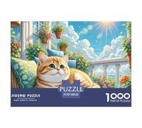 Gato corto de capa gradual de oro 1000 Pièces Puzzles Pour Adultes Et Enfants À Partir De 14 Ans Sur Le Thème De mascota Animal Qualité Supérieure Défi Jouets Loisir Détente Écologique 38x26cm/1000pcs