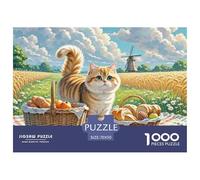 Gato Corto de Capa Gradual de Oro 1000 Pièces Puzzles Pour Adultes Sur Le Thème De Mascota Animal Premium Quality Difficile Et Stimulant Parfait Pour Les Amateurs Art Classique 70x50cm/1000pcs