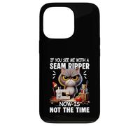 Gato cosiendo «You See Me with a Seas Ripper», Ahora no es el Momento Carcasa para iPhone 13 Pro