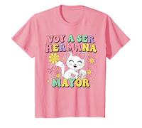 Gato de Anuncio de Voy a Ser Hermana MayorToddler Big Sister Camiseta