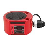 Gato De Ariete Hidráulico De 30 Toneladas + Bomba Manual De 10000 PSI Cp-180, Carrera De 14 Mm Y Rosca ZG3/8, Kit De Gato De Ariete De Cilindro Hidráulico De Perfil Bajo(Color:Solo Cilindro)