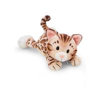 Gato de Bengala de peluche de 20 cm, marrón, suave muñeco NICI, adorable animal para abrazarlo y jugar, gran idea de regalo para niños y personas adultas - 62191