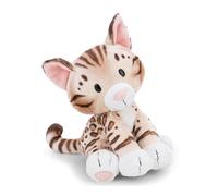 Gato de Bengala de peluche de 35 cm, marrón, suave muñeco de peluche NICI, adorable animal para abrazarlo y jugar, gran idea de regalo para niños y personas adultas - 62192