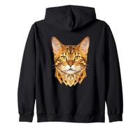 Gato de Bengala Gato Leopardo Leopardette Lindos Gatos Sudadera con Capucha