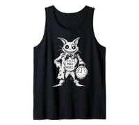 Gato de Cheshire Oscuro País de las Maravillas Horror Camiseta sin Mangas