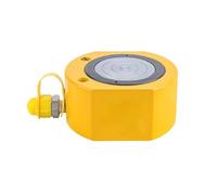 Gato de cilindro hidráulico carrera de 0,82 pulgadas, retracción automática del cilindro elevación, gato de perfil ultrabajo, carcasa cuatro capas(50T/110231lb-0.7" Stroke)