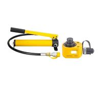 Gato de cilindro hidráulico Gato hidráulico de sección múltiple ultradelgado 10T Cilindro hidráulico de tipo súper delgado utilizado con bombas hidráulicas(10t300cc)