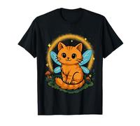 Gato de Hadas mágico en un Bosque caprichoso Camiseta