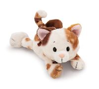 Gato de la suerte de peluche de 20 cm, marrón, suave muñeco de peluche NICI, adorable animal para abrazarlo y jugar, gran idea de regalo para niños y personas adultas - 62142