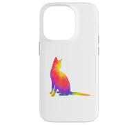 Gato de los 80 Retro Carcasa para iPhone 14 Pro