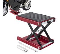 Gato de motocicleta - Gato portátil para mesa elevadora de motocicleta, accesorios de mesa compactos resistentes para mantenimiento, scooter, montar en cuatrimotos, talleres