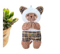 Gato De Peluche - 10 cm Decoración De Patas Magnéticas Interactivas De Dibujos Animados | Peluche de Animal Infantil,Para Niños Y Adultos, Sofá, Guardería, Sillón, Oficina, Salón, Coche Y Hora Para Do