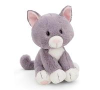 Gato de peluche de 35 cm, gris, suave muñeco de peluche NICI, adorable animal para abrazarlo y jugar, gran idea de regalo para niños y personas adultas - 62157