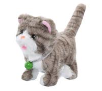 Gato De Peluche Eléctrico - 6.69x3.94x7.09 Pulgadas Interactivo Adorable | Gatito Eléctrico, Juguete Musical, Muñeco De Peluche Para Navidad, Cumpleaños, Año Nuevo, Niños En Edad Preescolar, Adolescen