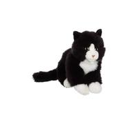 Gipsy- Gato de Peluche mimiz de 28 cm, Color Negro y Blanco (070623)