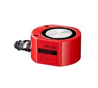 Gato de perfil bajo con una carrera de 0,82 pulgadas/21 mm, gatos hidráulicos industriales con retracción automática, for diversas aplicaciones(50T/110231lb-0.7" Stroke)